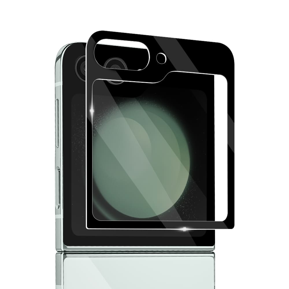 하이온 갤럭시 Z플립5 실크인쇄 강화유리 액정보호 필름